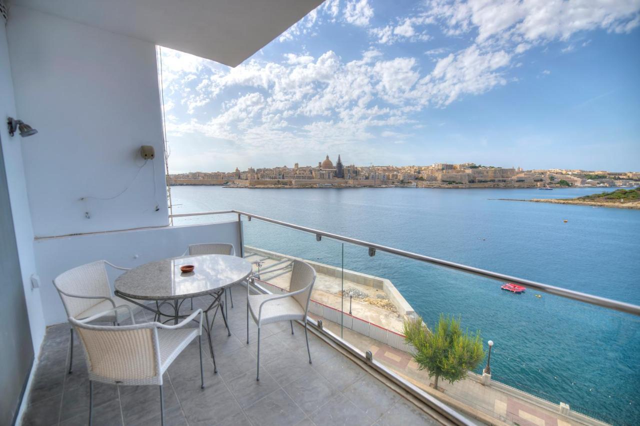 Bright And Spacious 3 Bedroom Apartment With Breathtaking Views - Goslm-5 Sliema Eksteriør bilde